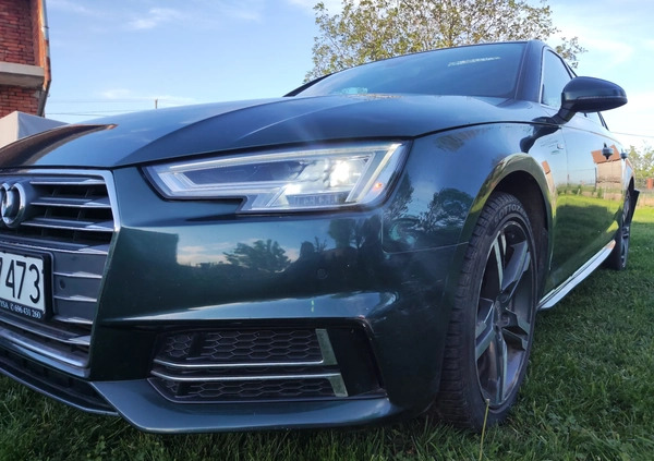 Audi A4 cena 61900 przebieg: 95814, rok produkcji 2017 z Byczyna małe 79